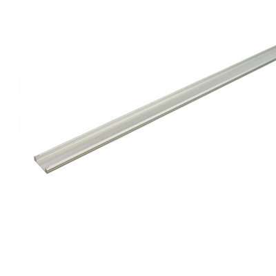 FNX Bathrooms Shallow 1M Aluminium Led Profile Extrusion For Surface Mounted Strip Lights - Enhanced Heat Dissipation - image 1