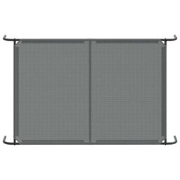 Vidaxl Elevated Dog Bed Grey 150X90X20 Cm Textilene And Steel - thumbnail 6