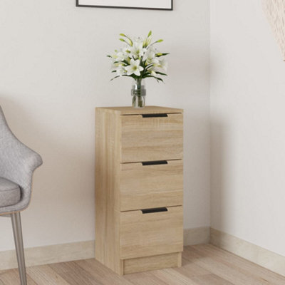 Berkfield Sideboard Sonoma Oak 30X30X70 Cm Engineered Wood - image 1