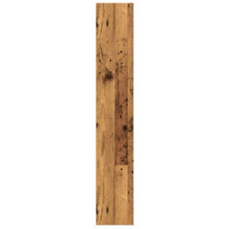 Berkfield Bookcase Old Wood 60X24X143 Cm Engineered Wood - thumbnail 5