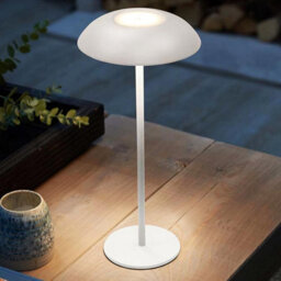Storm Trading Group Ivory Verona Sleek Wireless Table Lamp With 3-Level Touch Control - thumbnail 2