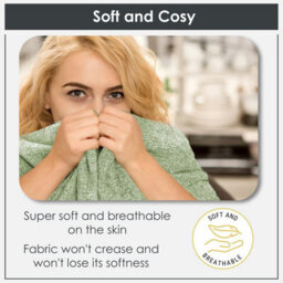 Emma Barclay Darcy Tassel Blanket/throw For Sofa Chair Bed Meadow Green 150X200Cm - thumbnail 8