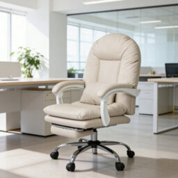 Levede Office Chair Ergonomic Executive Chair Heavy Duty  Reclining Leather - thumbnail 1