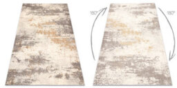 RugsX Wool Carpet Abby 486.28.la110 Osta Vintage, Modern Beige Grey  67X130 Cm - thumbnail 3