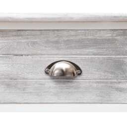 Berkfield Durable Sideboard Antique Grey 108X30X76 Cm Solid Paulownia Wood - thumbnail 7