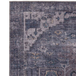 Traditional Persian Bordered Abstract Floral Easy To Clean Rug For Dining Room Bed Room And Living Room-160Cm X 230Cm - thumbnail 2