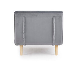 Home Detail Kendal Grey Velvet Single Futon Sofa Bed - thumbnail 7