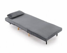 Home Detail Kendal Grey Velvet Single Futon Sofa Bed - thumbnail 4