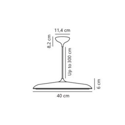 Nordlux Dftp Artist Indoor Pendant Light Brown Metal Intergrated Led True Colour - Mains Powered, Ip20 - thumbnail 6
