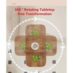 Adjustable C-Shaped Sofa Side End Table Coffee Laptop Table Living Room Bedroom. - thumbnail 4
