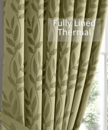 Luxury Living Tivoli Eyelet Ring Top Curtains Sage - thumbnail 5