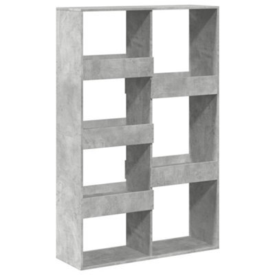 Berkfield Classic Bookcase Concrete Grey 100X33X155.5 Cm Engineered Wood - image 1