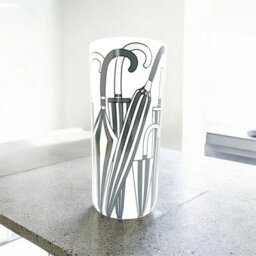 Minster Umbrella Stand - Vase - L20 X W20 X H46 Cm - Black/white - thumbnail 5