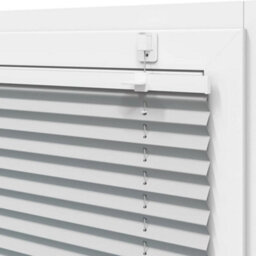 Berkfield Pleated Blind Light Grey 100X200 Cm Fabric Width 99.4 Cm Polyester - thumbnail 9