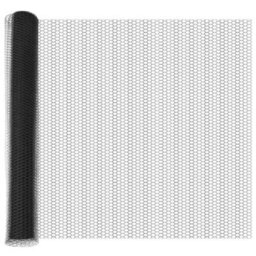 Berkfield Fencing Set Grey 25 X 1.2 M (13 mm Mesh) Steel & Mesh Wire - thumbnail 5