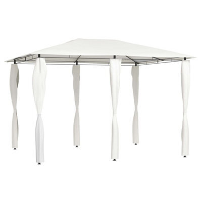 Walplus Gazebo With Post Covers 3X4X2.6 M Cream 160 G/ma - image 1