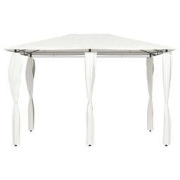 Walplus Gazebo With Post Covers 3X4X2.6 M Cream 160 G/ma - thumbnail 2