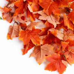 Leaf Artificial 70Cm Trailing Grape Ivy Plant Faux Hanging Foliage Orange - thumbnail 3