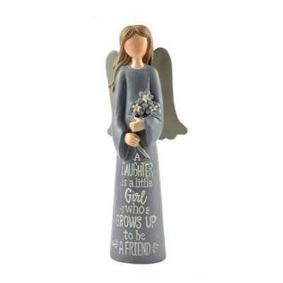 Feather & Grace Angel Figurine - Daughter (A Little Girl) - image 1