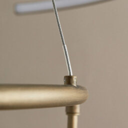 Pagazzi Lighting Pagazzi Mabel Antique Brass Led Pendant Ceiling Light - thumbnail 5