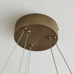 Pagazzi Lighting Pagazzi Mabel Antique Brass Led Pendant Ceiling Light - thumbnail 8