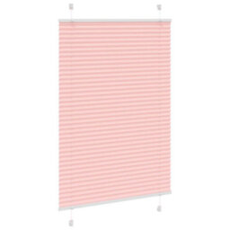 Berkfield Modern Pleated Blind Pink 85X150 Cm Fabric Width 84.4 Cm Polyester - thumbnail 3
