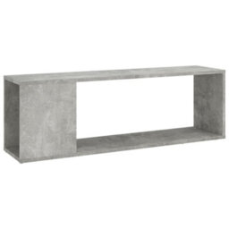 Walplus Tv Cabinet Concrete Grey 100X24X32 Cm Engineered Wood - thumbnail 2