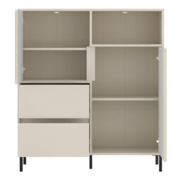 Furniture To Go Avenale Sideboard 2 Door 2 Drawer In Cashmere - thumbnail 3