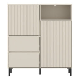 Furniture To Go Avenale Sideboard 2 Door 2 Drawer In Cashmere - thumbnail 2