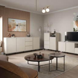 Furniture To Go Avenale Sideboard 2 Door 2 Drawer In Cashmere - thumbnail 7