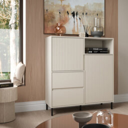 Furniture To Go Avenale Sideboard 2 Door 2 Drawer In Cashmere - thumbnail 4