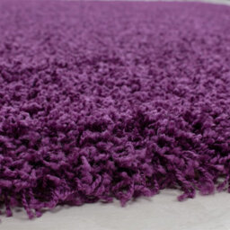UETIAN Luxurious Shaggy Rugs Soft Extra Thick Area Rugs Heavy 5Cm Dense Pile For Living Room Bedroom Hallway (Purple, 160 X 230Cm) - thumbnail 3