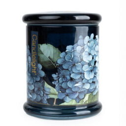 Candlelight Blue & Green 5% Hyrangea & Jasmine Scent Small Jar Candle