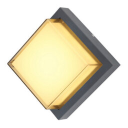 Luminosa Lighting Luminosa Jalla Outdoor Modern Wall Lamp Anthracite Ip54 Led 3000K