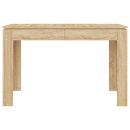 Vidaxl Dining Table Sonoma Oak 120X60X76 Cm Engineered Wood - thumbnail 4