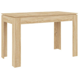 Vidaxl Dining Table Sonoma Oak 120X60X76 Cm Engineered Wood - thumbnail 2