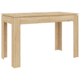 Vidaxl Dining Table Sonoma Oak 120X60X76 Cm Engineered Wood - thumbnail 6