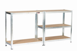 Rhino Racking 180 X 90 X 45Cm - Galvanised - 5 Tier Boltless Heavy Duty Garage Shelving Unit - 1000Kg Load Weight - thumbnail 7