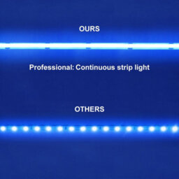 Long Life Lamps Company Blue Led Tape Strip Light 15 Metres 24V Continuous Cob Illumination Ip20 150W - thumbnail 5