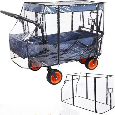 Transparent Rain Cover For Transport Trolley - 115 X 51 75 Cm Multifunctional - image 1