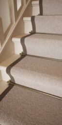 Handrails Direct Broadwell Aged Brass Stair Rods With Ball Finials - Pack Of 12 - For Carpet Runners - Cut To Size - thumbnail 4