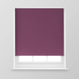A.unique Home Premium Trimmable Thermal Blackout Roller Window Blind - 6Ft - Aubergine - 180Cm (W) X 170Cm (L) - thumbnail 1