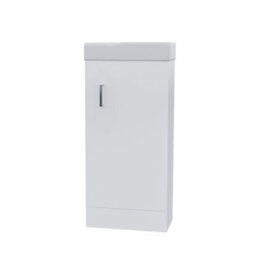 Nes Home Nanuya 400mm Cloakroom Vanity Basin Unit White - thumbnail 6