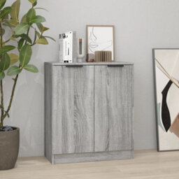 Berkfield Sideboard Grey Sonoma 60X30X70 Cm Engineered Wood - thumbnail 1