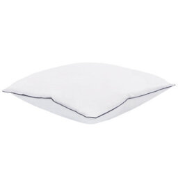 Beliani Bed Pillow Pelister High Microfibre 80 X 80 Cm White - thumbnail 4