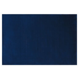 Beliani Rug Gesi Ii Navy Blue 140 X 200 Cm Viscose - thumbnail 1