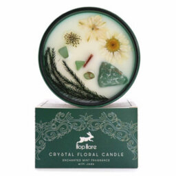 Hop Hare Crystal Magic Flower Candle The Magician - thumbnail 1