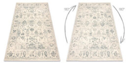 RugsX Wool Carpet Abby 486.25.la110 Osta Ornament, Frame Classic Beige Green 160X240 Cm - thumbnail 3