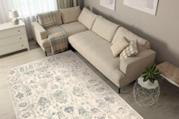 RugsX Wool Carpet Abby 486.25.la110 Osta Ornament, Frame Classic Beige Green 160X240 Cm - thumbnail 1