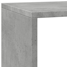 Berkfield Room Divider Bookcase 3-Tier Concrete Grey 137.5X29X103.5 Cm Engineered Wood - thumbnail 9